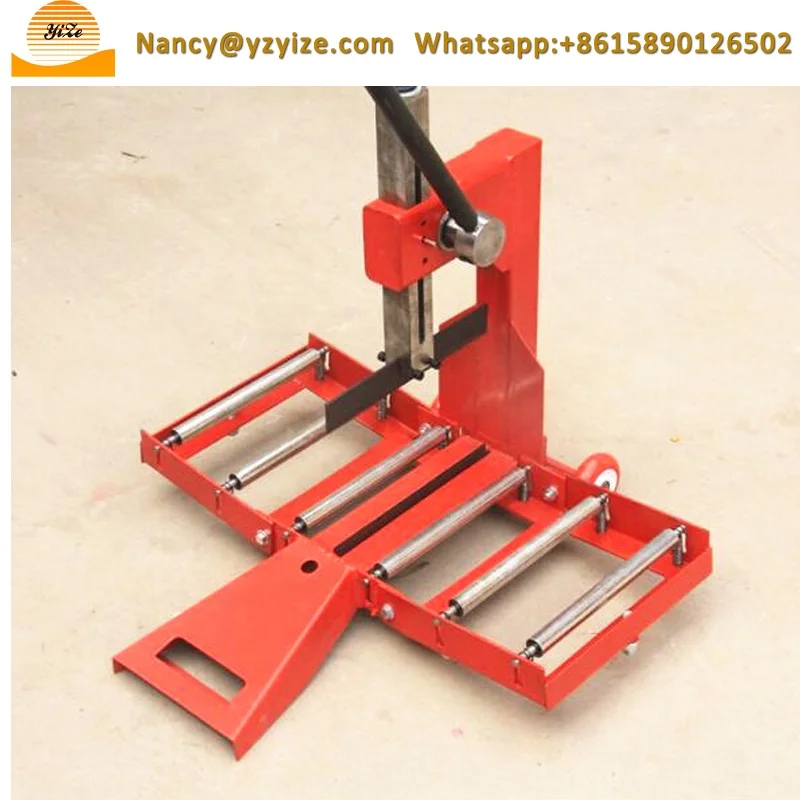 Red Clay Brick Cutting Tools Machine Hand Foam Brick Cutter