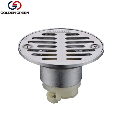 Kitchen shower round floor waste grate  drain stainless steel deck drain