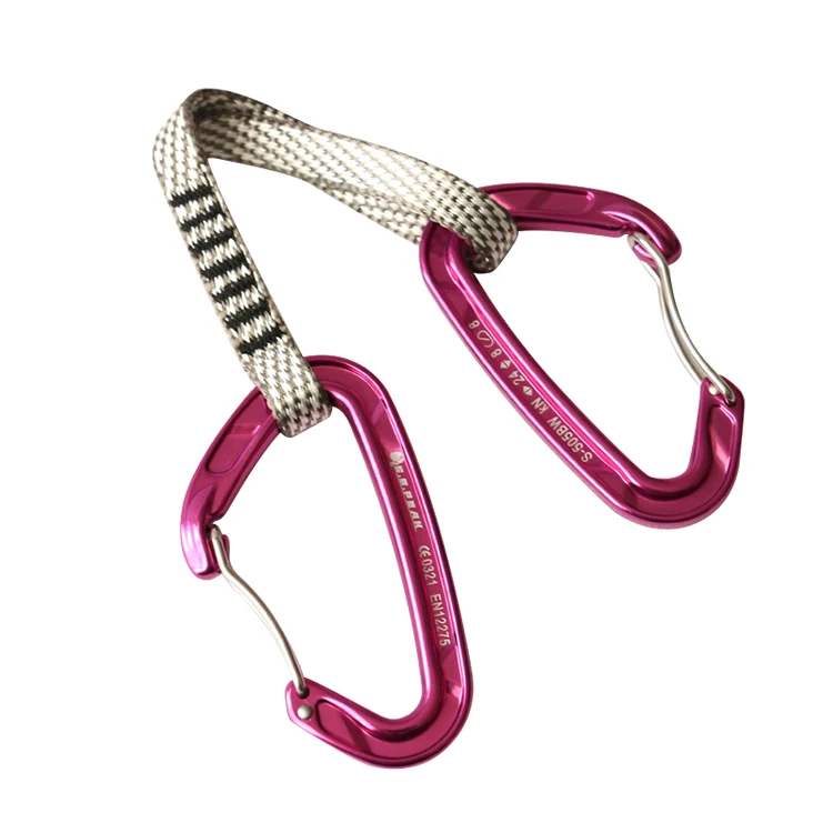 Алюминиевый карабин с быстрыми звеньями CE1019 EN362 от китайского поставщика