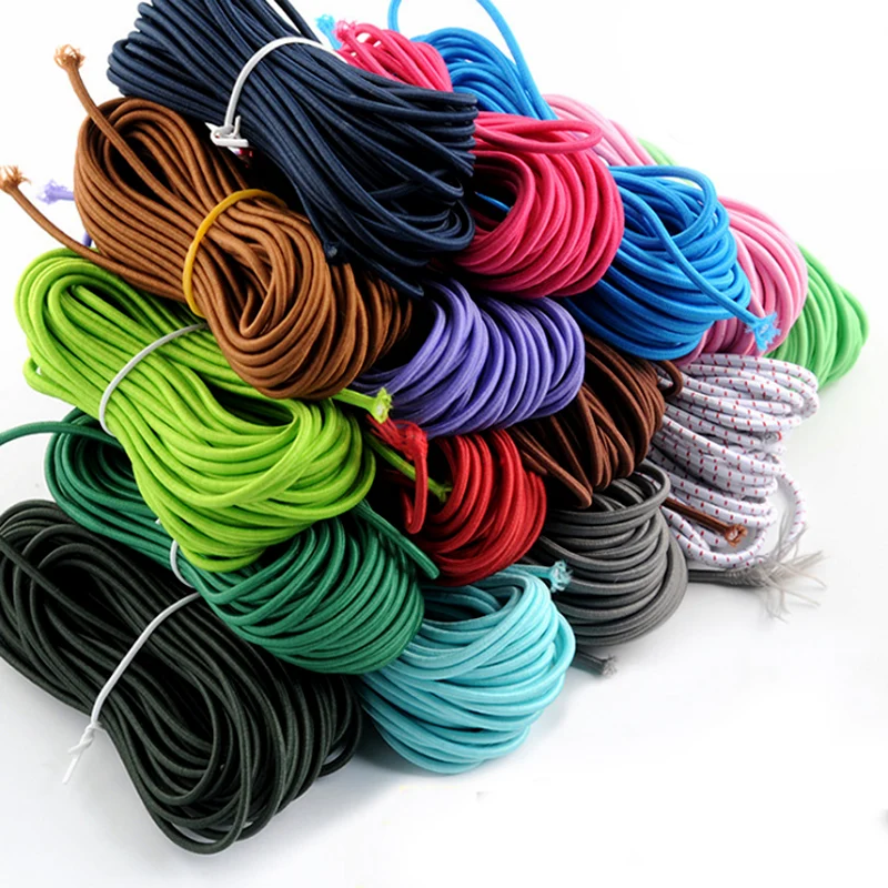4mm 5mm 6mm 8mm 10mm 12mm EXTRA STRONG ELASTIC BUNGEE ROPE SHOCK CORD TIE DOWN B 