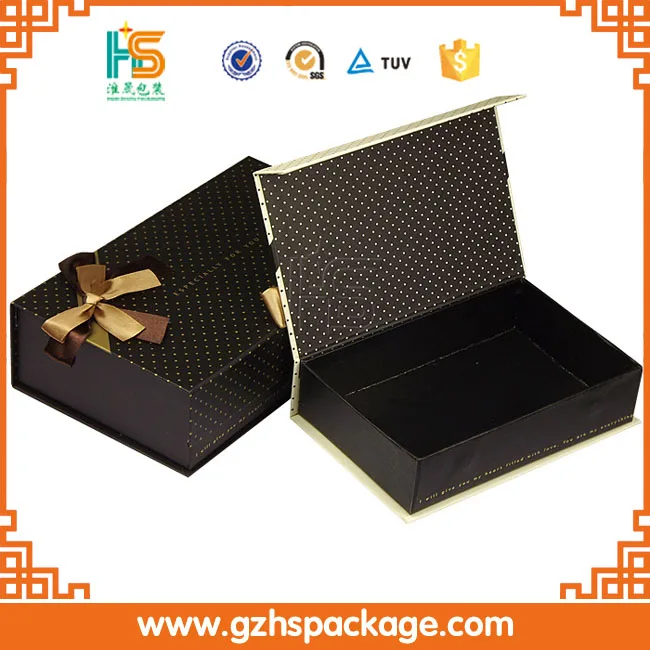 Высокое качество складной шоколад подарочные коробки дубай цветные ленты