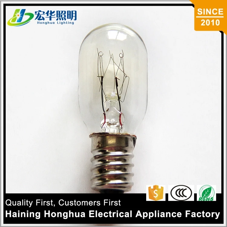 Лампа для микроволновки T22 Clear E12 E14 110/220 В 15 Вт