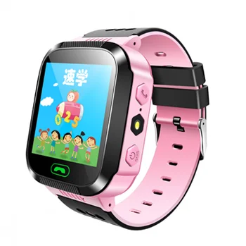 YQT tracking kid smartwatch cell child baby children smart tracker kids gps watch phone with flashlight -Q528