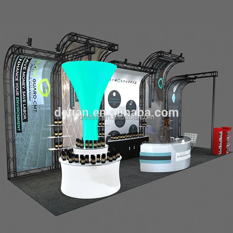 Detian 10x20 футов алюминиевая ферма выставочная стенд для торговой