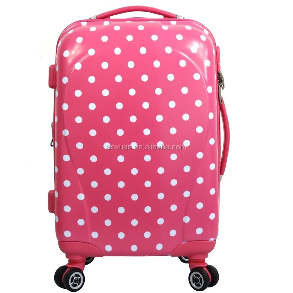 girly suitcase