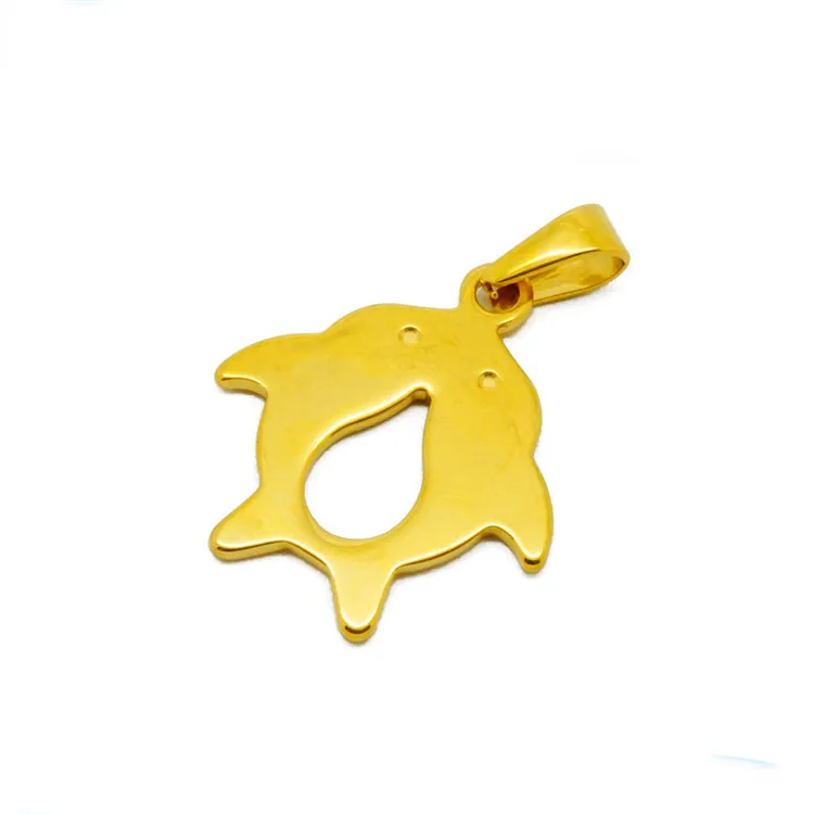 Custom Engraving Personalized Name Metal Jewelry Tags Gold Necklace Heart Pendant
