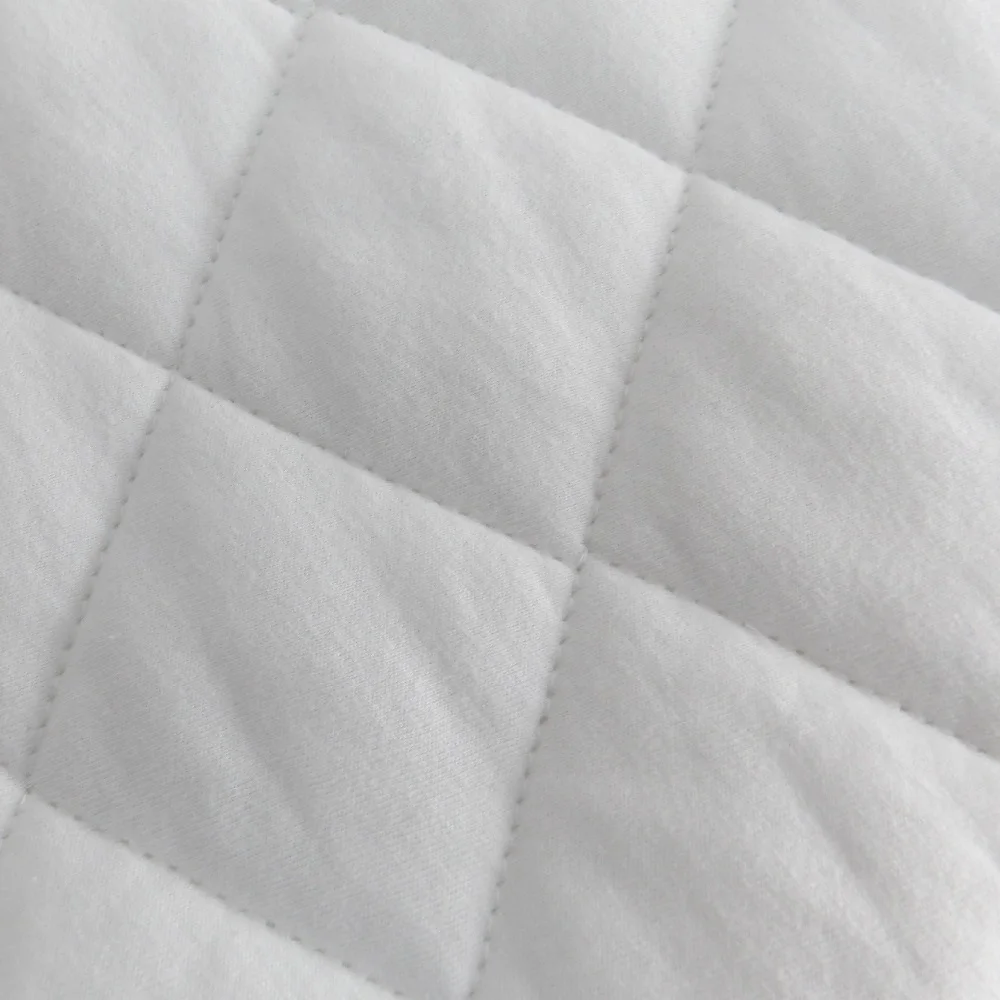 Гипоаллергенный бамбуковый защитный матрас, стеганая махровая ткань, детский Быстросохнущий протектор кровати