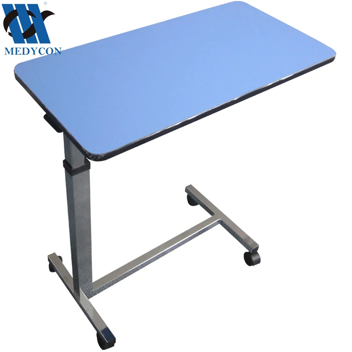 BDCB26 Height Adjustment Overbed Bedside Table With Air Spring
