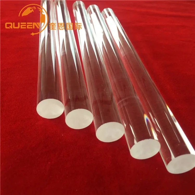 JGS1 JGSS2 Customize 60/40 Optical Bk7 K9 Glass Hexagonal Rod, Fused Silica Glass Hexagonal Rods