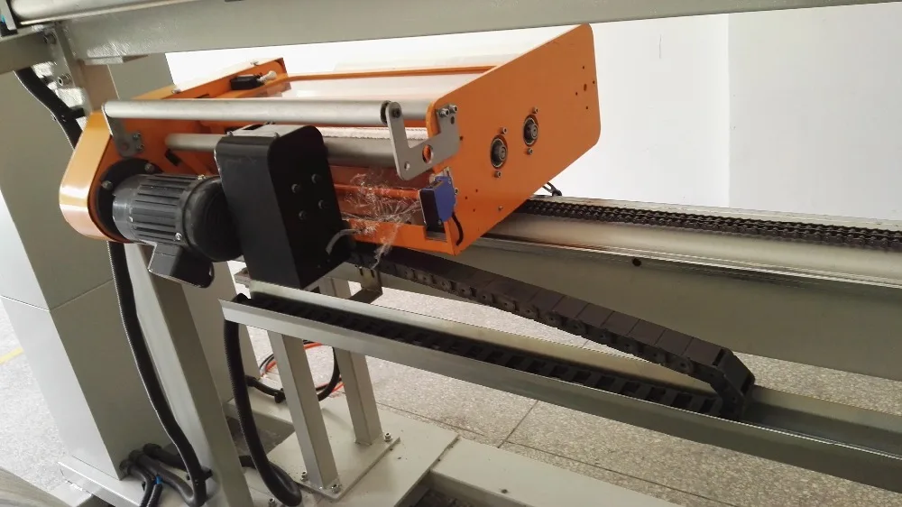 Customized Packaging Size Automatic Fabric Roll Packing Machine