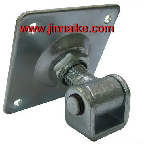 Quality Life Spring Loaded Gate Hinge Sliver Steel Adjustable Gate