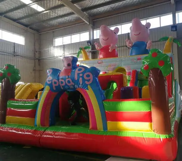 15X8m Octonauts Inflatable Castle Inflatable Bouncy with Slide 5 Years Warranty