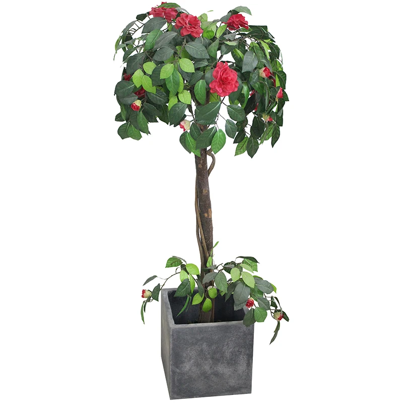 Árbol Seco Con Vides De Madera Natural,Árbol De Flores De Camelia  Artificial Para Decoración De Jardín - Buy Árbol Seco Con Madera Natural  Vides Artificial Camelia Flores Árbol Para La Decoración Del