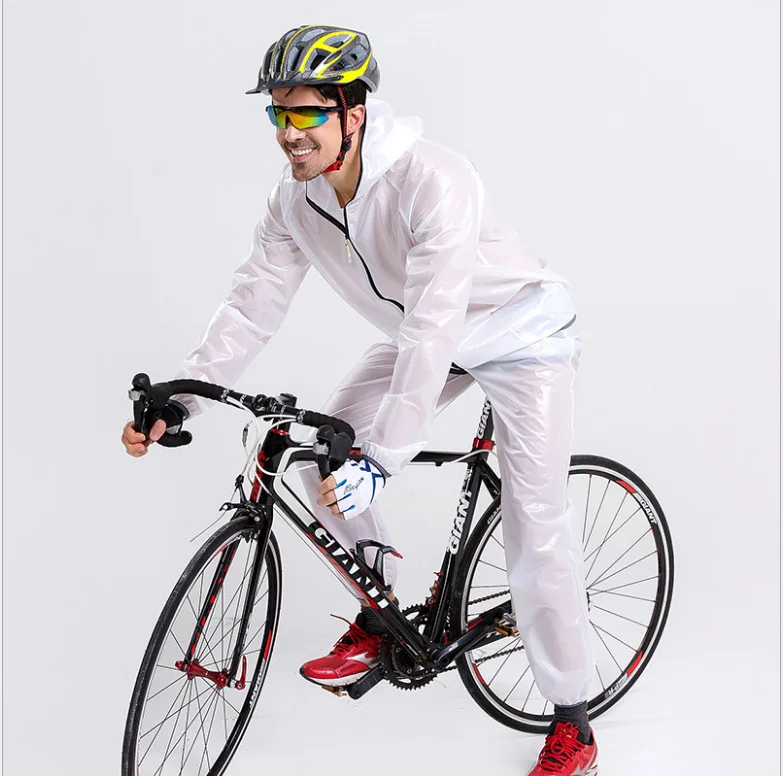 Cycle Zone Ultrafino Transpirable Ciclismo Impermeable Moda Ropa