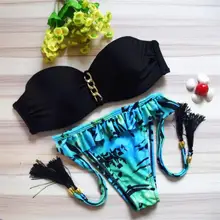 2015 new hot selling sexy swimsuit strap bikini print bikini national sexy fashion woman swmming beach two piece swimsuit set