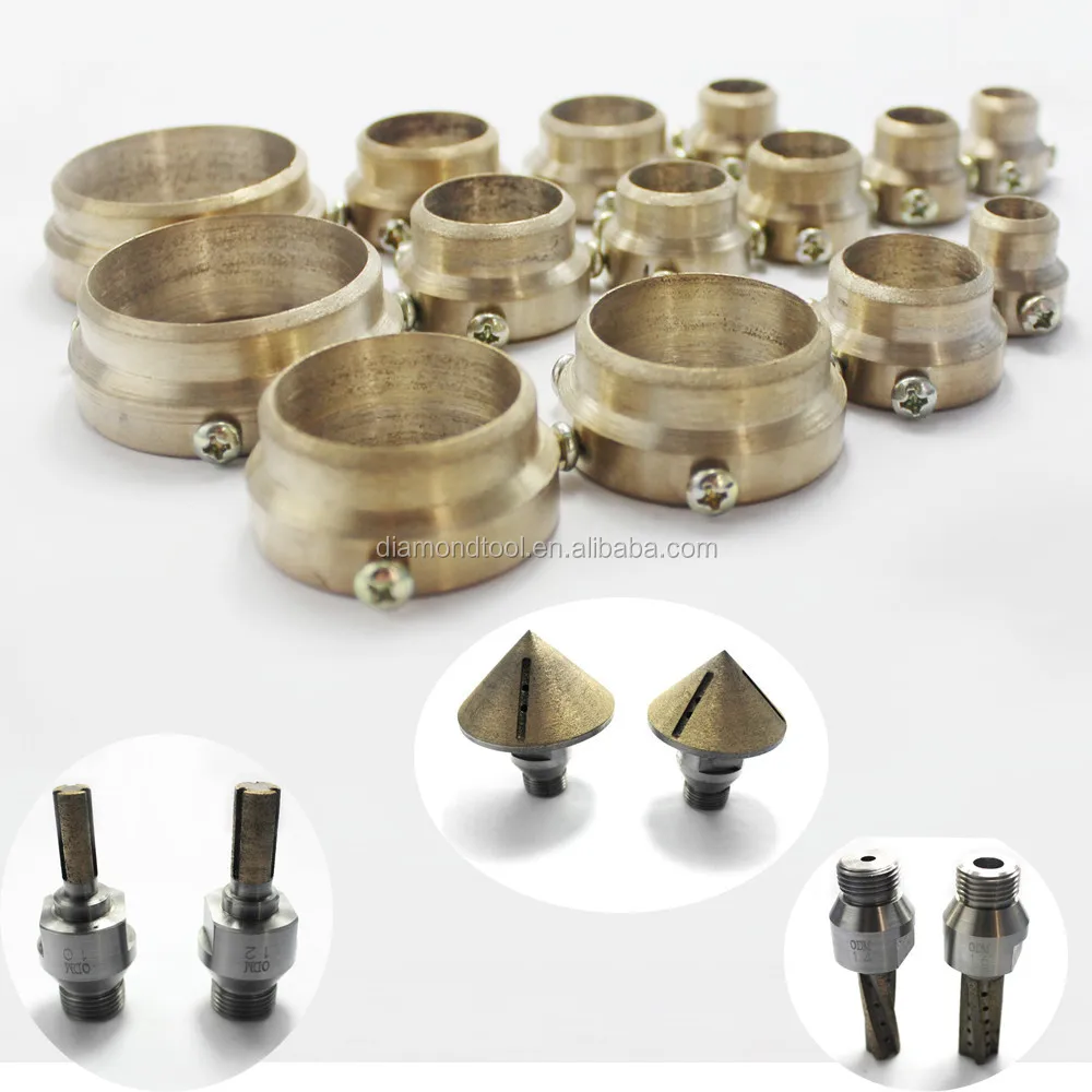 Avellanadores Diamantados, Herramientas para vidrio templado | PRODIAMCO