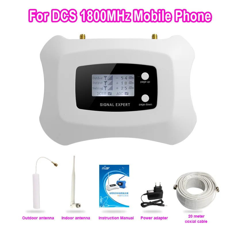 ATNJ 4G signal repeater 1800MHz LTE mobile booster for Mid-East area Saudi Arabia