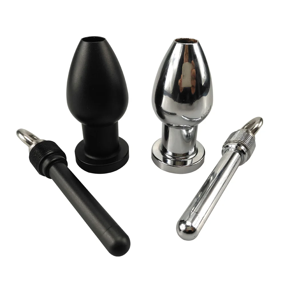 clear hollow anal plug Mega Anal Gaper - Hollow Glass Clear Anal Plug by Anal Fantasy Elite main image 0