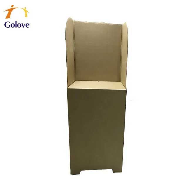 Foldable Corrugated Cardboard Voting Booth for Mali Election