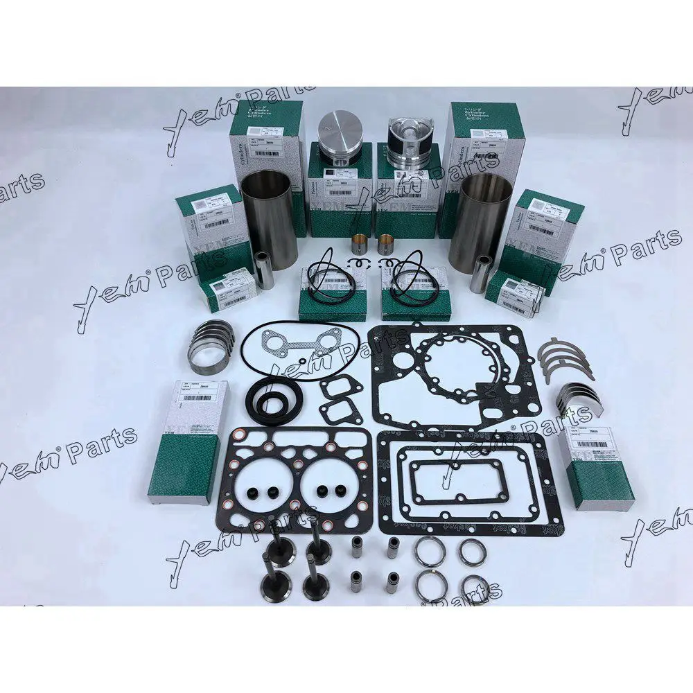 ZB600 Engine Rebuild Kit Full Gasket Kit Engine Piston Ring Set for Kubota Engine Parts 3
