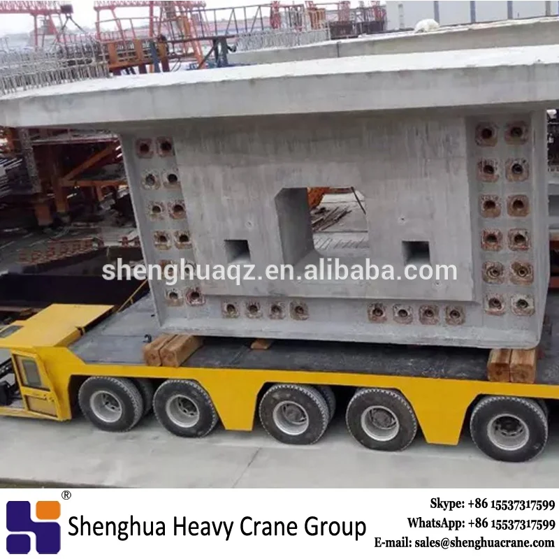 Multi Axle Box 150Ton Bridge Girder Transporter Girder Bridge Dolly Bridge Beam Trailer