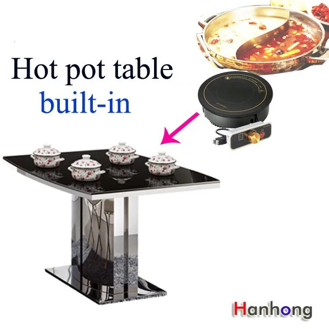 Table with Schott Ceran Induction Cooker Manual