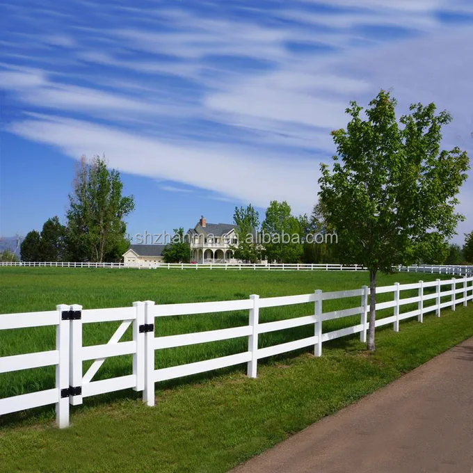 Pvc Vinyl Plastic Horse Farm Fence Buy Farm Horse Fence Plastic Vinyl Fence Pvc Fence Product On Alibaba Com