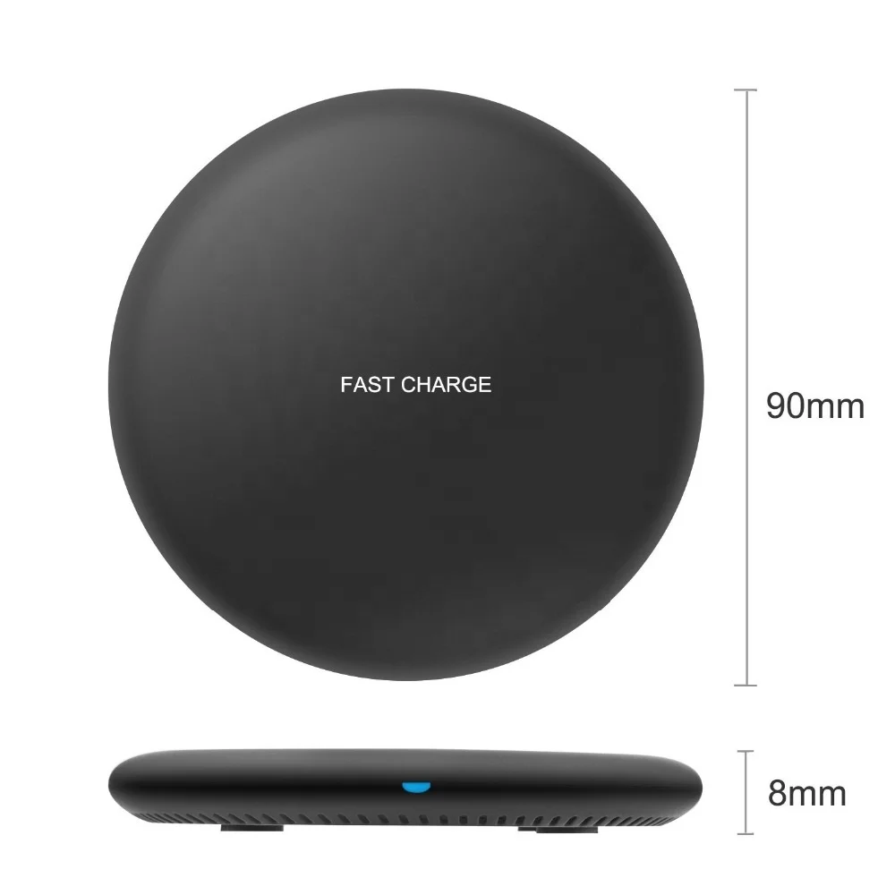 
Oem универсальное беспроводное зарядное устройство 10 Вт 5 Вт, высококачественное беспроводное быстрое зарядное устройство для мобильного телефона 