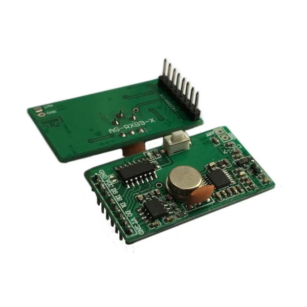 HCS301 433MHz Wireless RF Superheterodyne Receiver Module with Decoder Rolling Code LED Light Function RoHS & FCC Certified