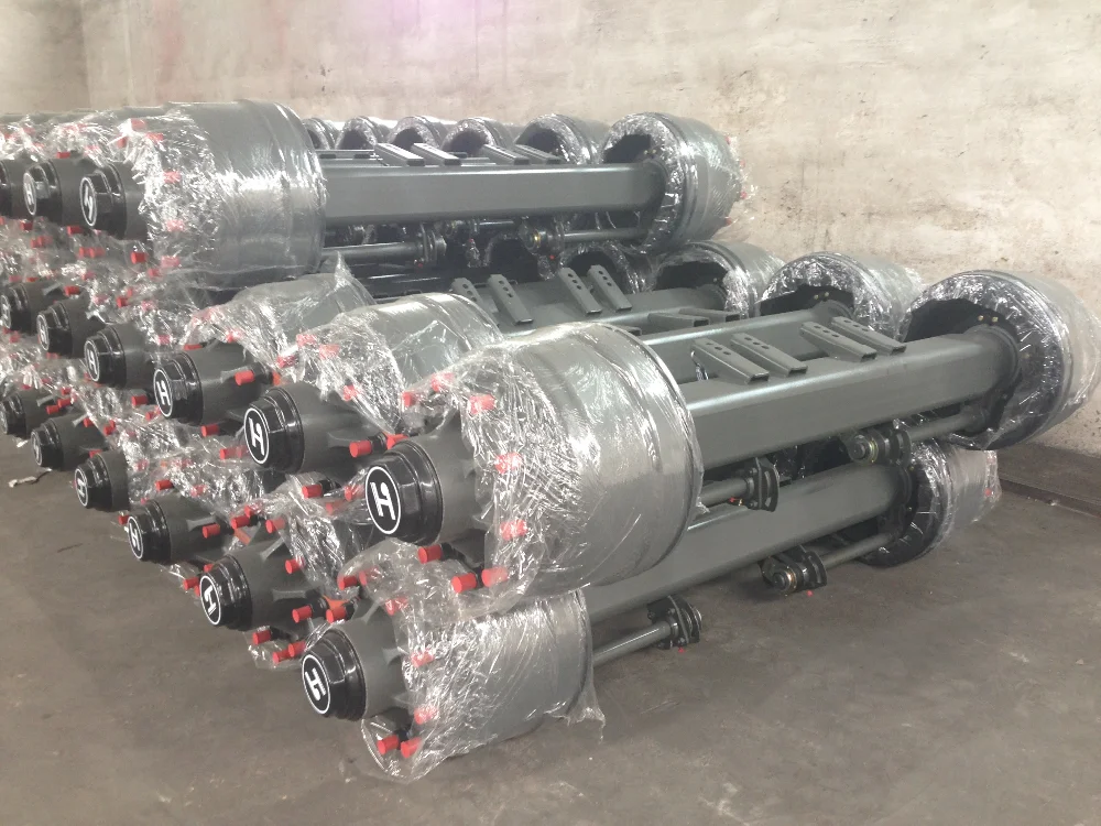  Сделано в Китае завод BPW Axle 16T полуприцеп грузовик высокого