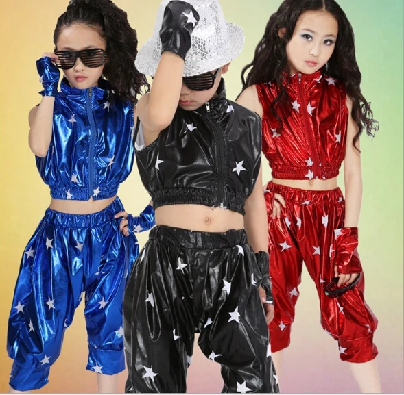 Children Gilrs Top And Pants Jazz Dance Dress Hip Hop Wear Buy Hip Hop Wear Kids Jazz Dance Dress Girl Hip Hop Dress Product On Alibaba Com