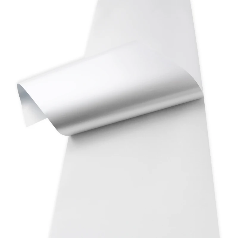 High Quality Economic Type Matte Silver PET Label Raw Material Jumbo Label Roll
