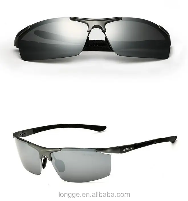 Aluminum Magnesium Sunglasses Polarized Sports Men