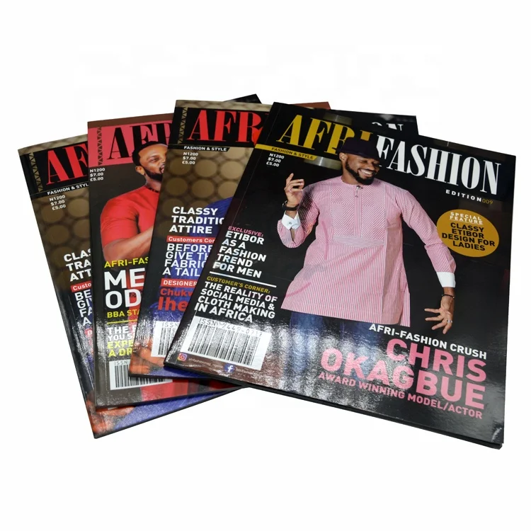 Модная недорогая печать журнала в мягкой обложке за рубежом оптом из Китая