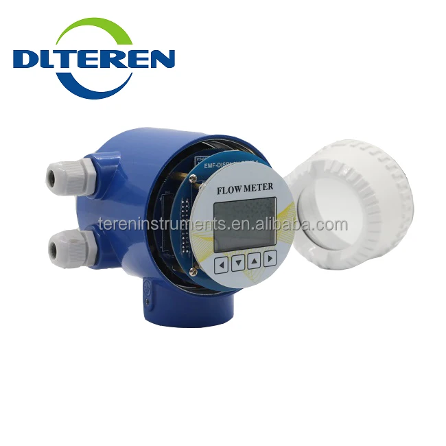 RS485 Teren Electromagnetic Flow Meter Transmitter Converter Turbine Flow Meter Transmitter Pcb English for Mik Water