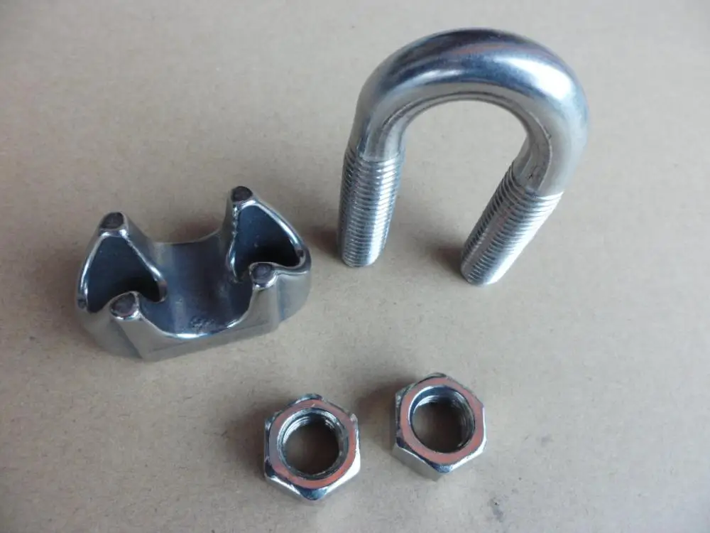 Зажим для проволочного троса из нержавеющей стали