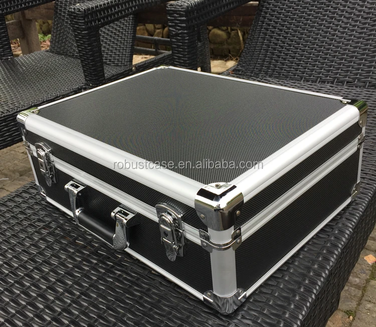 style fashion hard aluminum equipment instrument carrying case with ...
