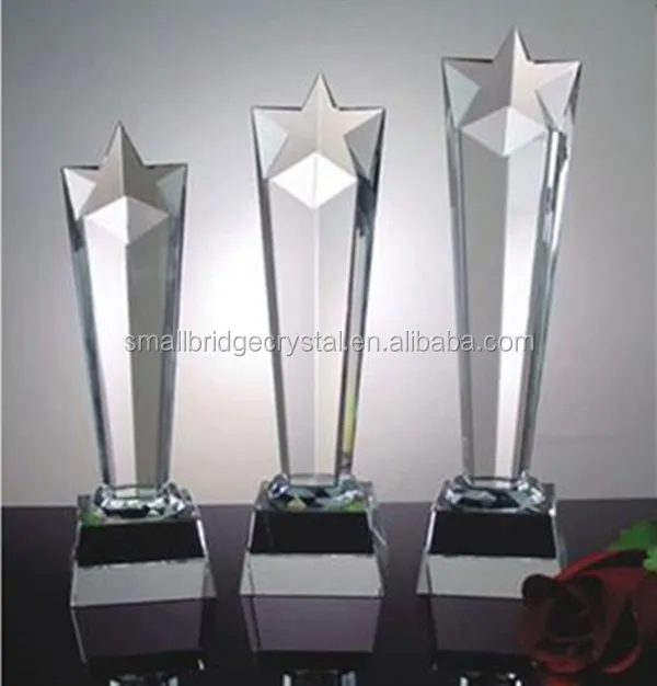 High quality crystal star tower