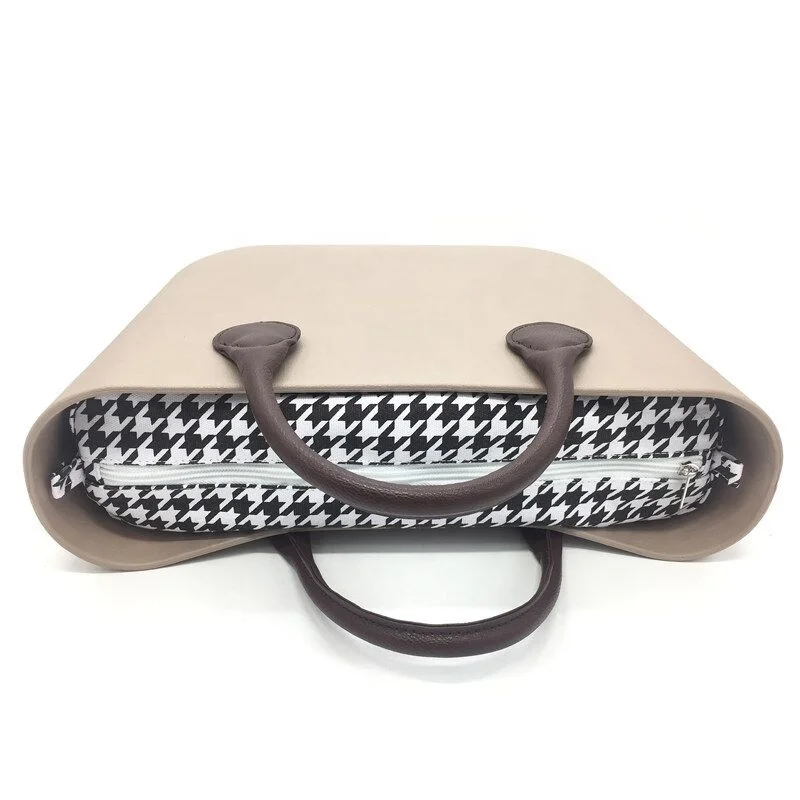 Bolsa de eva t o m em silicone para mulheres, modelo simples, bolsa de  geléia