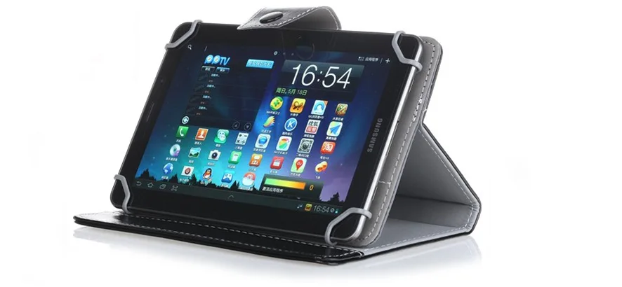 Противоударный универсальный чехол из искусственной кожи с принтом на заказ с подставкой для планшета 7 дюймов 10 дюймов