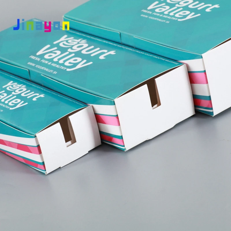 Fábrica Jinayon: caja blanca corrugada estampada en relieve y con laminado brillante, personalizada al por mayor para el embalaje de donuts y pasteles, desechable