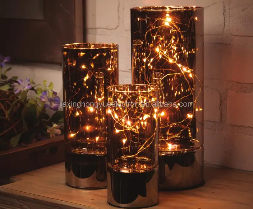 LED CHRISTMAS DECORATIVE LIGHT GLASS MATERIAL LED CHRISTMAS LIGHT
