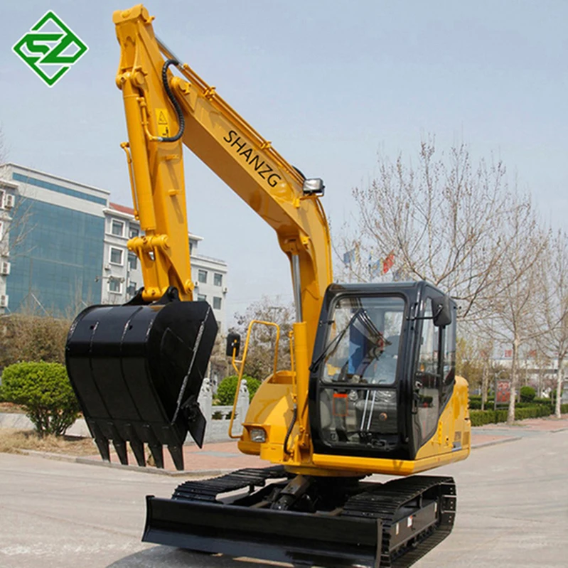 8 Ton Track Mounted Excavator Mini 18000 lb Mini Excavator for Sale