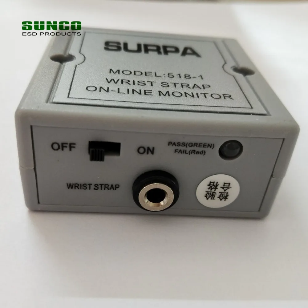 Continuous Wrist Strap and ESD Mat Monitor