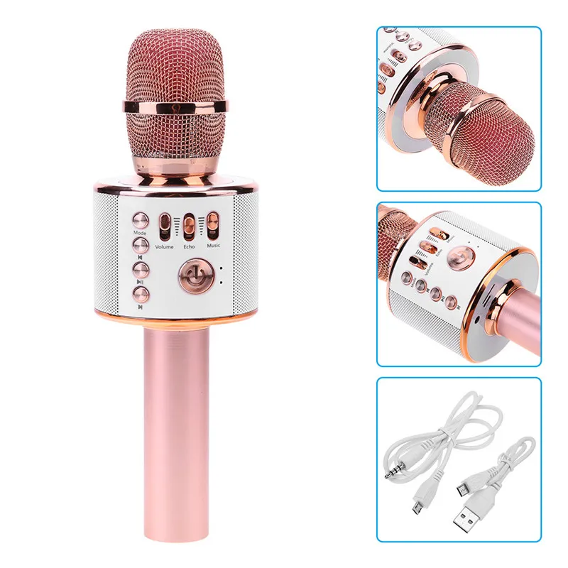 H12 Premium Wireless Karaoke Microphone Q37 Portable Home KTV