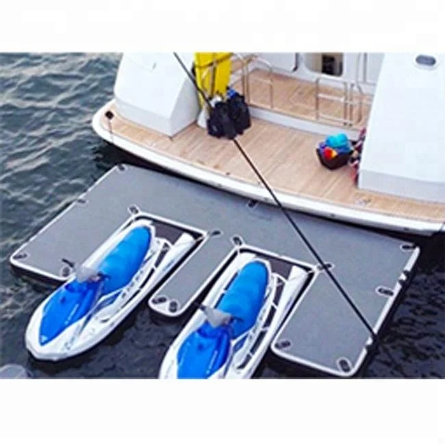 Inflatable Jetski Dock Floating Inflatable Pontoon Dock Buy Drop Stitch Jet Ski Dock Floating Dock Inflatable Boat Docks Product On Alibaba Com