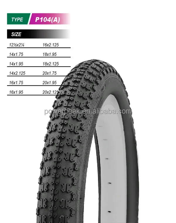 16x1 95 bike tire