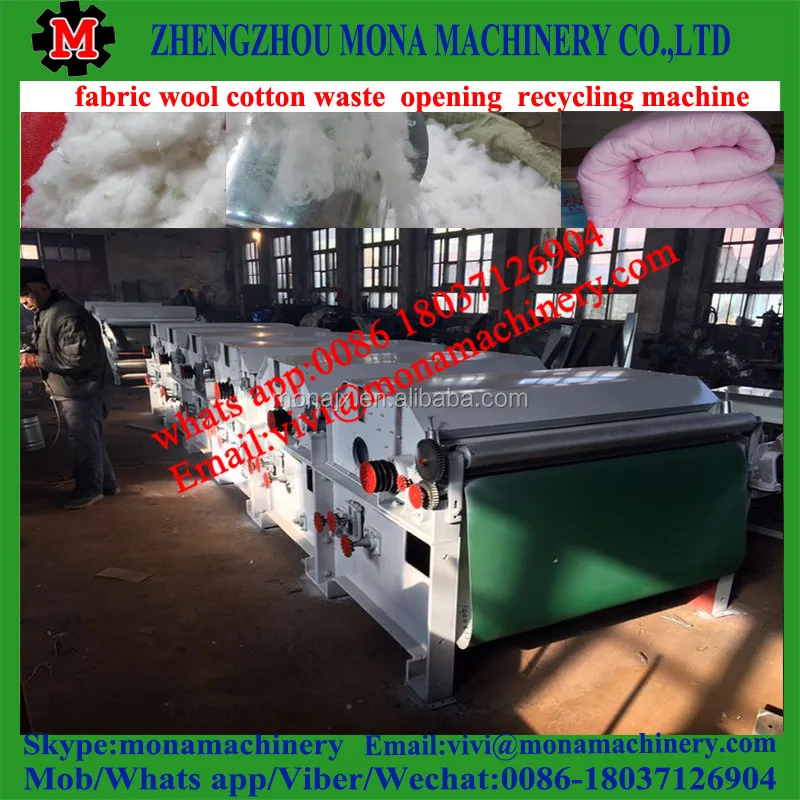 Sheep Wool Processing Line Cover Making Machine