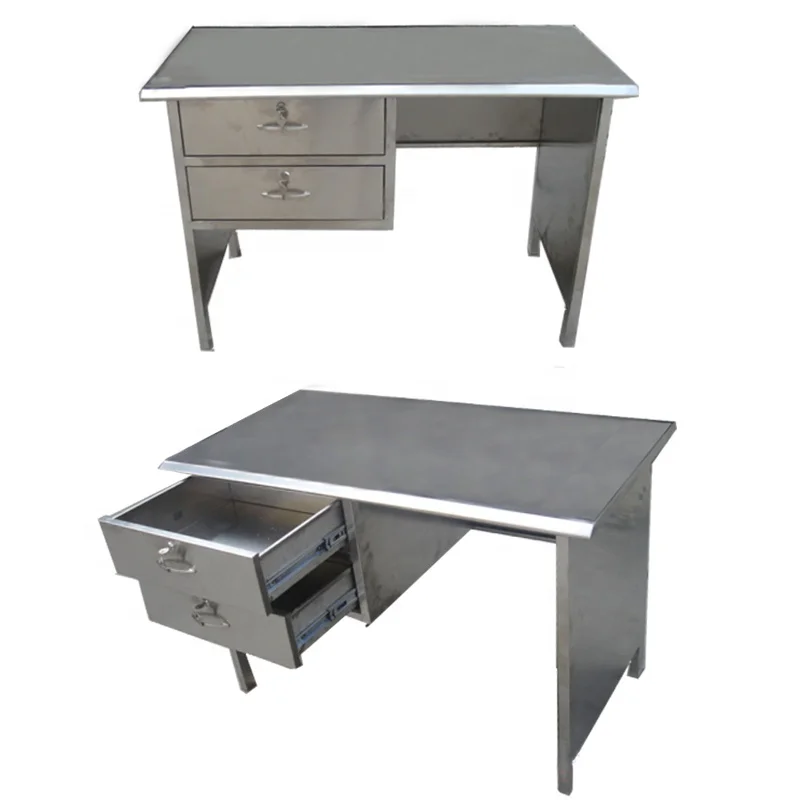 Simple Style Stainless Steel Office Computer Desk for Ship