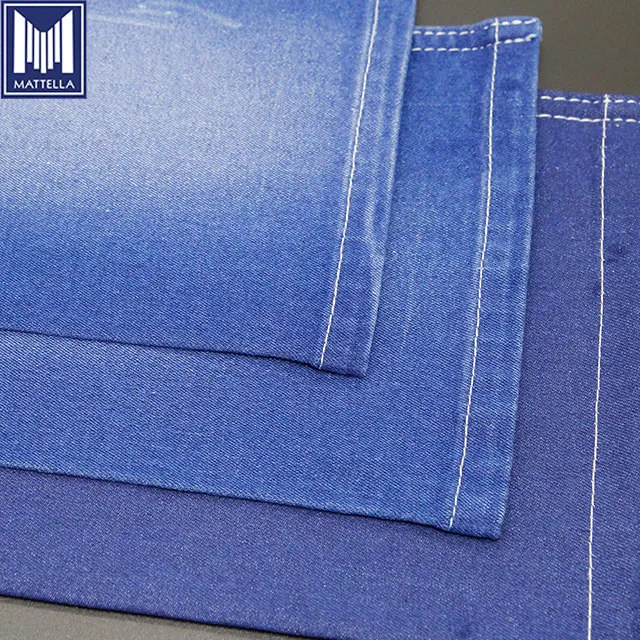 K7862D саржа 3/1 TR темно-синий 9oz хлопок полиэстер спандекс джинсовая ткань для женщин джинсы